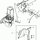 ALPHA ONE (GEN.II)    1996-1997 0F680000 THRU 0K999999 Hydraulic pump and bracket