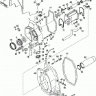 BRAVO XR ONE 0W240000 & Up Gimbal housing(integrated transom)