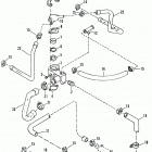 7.4L BRAVO    GM 454 V-8 1988-1991 0B771113 THRU 0D603117 Thermostat housing(old design)