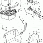 BRAVO X THREE 0M100001 THRU 0W249999 Trim pump assembly(complete)