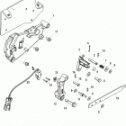 496 MAG EC (Base Model) 1A066166 THRU 1A350440 Shift bracket, mechanical shift
