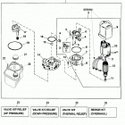 BRAVO X THREE 0M100001 THRU 0W249999 Pump  /  motor(top mt reservoir) (design i - 14336a20)