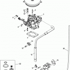 3.0L    GM 181 I/L4 1A002000 THRU 1A020543 Fuel supply system