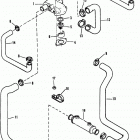 4.3L (GEN II) (2 BBL.)   GM 262 V-6 1993-1995 0F000878 THRU 0F601126 Standard cooling system(design ii)