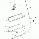 175  (2 BBL.)   GM 262 V-6  1987 0B527955 THRU 0B773242 Oil pan and oil pump
