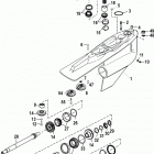 BRAVO XR THREE 0W240000 & Up Gear housing(bravo iii)