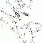 496 MAG (Base Model) 0W650000 THRU 1A066165 Cooling system, raw water components