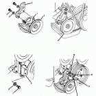 7.3L (BRAVO & MIE) DIESEL  NAV 444 V-8 1994-1996 0F060000 AND UP Vacuum pump (stern drive)