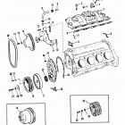 454 MAG. ALPHA GM 454 V-8 1986-1988 0A631894 THRU 0B785148 Intake manifold and front cover