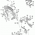 4.2L TDI V8 CEM001042 & Up Timing chain and slide rail