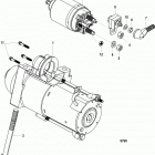 4.3L MPI  ALPHA/BRAVO 0W658584 THRU 1A030367 Стартер