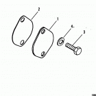 ALPHA ONE (GEN.II)    1991-1995 0D469859 THRU 0F679999 Gimbal housing cover