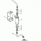 4.3L (GEN II) (2 BBL.)    GM 262 V-6 1992-1993 0D714107 THRU 0F000877 Fuel pump and fuel filter