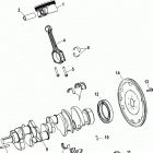 8.2L Mag EC (Base Model) 1A350340 THRU 2A041664 Crankshaft   /   piston  /   connecting rods