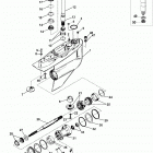 BRAVO X THREE 0M100001 THRU 0W249999 Gear housing(bravo one)