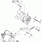 7.4L BRAVO    GM 454 V-8 1988-1991 0B771113 THRU 0D603117 Starter and alternator