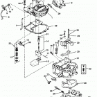 5.7L (2 BBL.)  GM 350 V-8 1996 0F601000 THRU 0K001526 Carburetor(mercarb - 2 barrel)