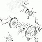 5.0L MPI ALPHA/BRAVO 1A623185 & Up Cylinder block, flywheel housing and rear main seal