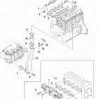 CMD 1.7 MS 120 I/L4 8810800 & Up Впускной коллектор