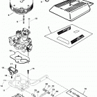 5.7L EFI  (2 BBL.-TBI)  GM 350 V-8 1997 0K001506 THRU 0K999999 Throttle linkage(5.7l alpha and  bravo)