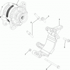100 VAZER EC 1A035295 THRU 1A036006 Генератор