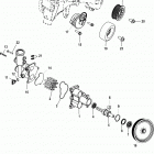 8.2L Mag EC (Base Model) 2A041665 THRU 2A051741 Seawater pump