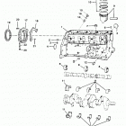 3.0L    GM 181 I/L4 0L097000 THRU 0W301999 Cylinder block, piston and bearings