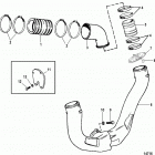 350 MAG MPI ALPHA/BRAVO 0L010019 THRU 0L339999 Глушитель