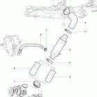 2.0L EI 130 70000000 THRU 70002129 Fuel cooler kit (8m2012374)