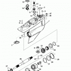 BRAVO XR THREE 0W240000 & Up Gear housing(bravo i xr)