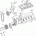 7.4L BRAVO (GEN. V)    GM 454 V-8 1992-1996 0D603118 THRU 0F800699 Intake manifold and front cover