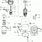 200  (2 BBL.)   GM 305 V-8  1987 0B525982 THRU 0B774444 Starter motor(12 in.)