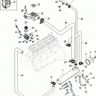 3.0L    GM 181 I/L4 1A002000 THRU 1A020543 Closed cooling system