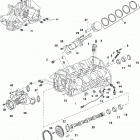 496 MAG (Base Model) 0M025000 THRU 0M687082 Block-camshaft and pistons