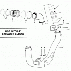 175  (2 BBL.)   GM 262 V-6  1987 0B527955 THRU 0B773242 Exhaust system use with 4