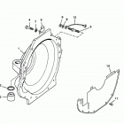 5.7LX EFI (4 BBL.-TBI)  GM 350 V-8 1996 0F752400 THRU 0K001505 Flywheel housing