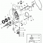ALPHA ONE (GEN.II)    1996-1997 0F680000 THRU 0K999999 Gimbal housing