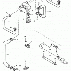 5.7LX EFI (4 BBL.-TBI)  GM 350 V-8 1996 0F752400 THRU 0K001505 Standard cooling system (bravo engines)