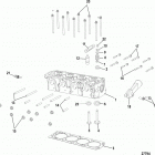 100 VAZER EC 1A035295 THRU 1A036006 Cylinder block, cylinder head assembly