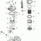 496 MAG (Base Model) 1A066166 THRU 1A350678 Fuel module components -bravo(sn 1a349419 & below)