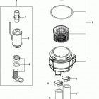 2.0L EI 130 70000000 THRU 70002129 Seawater filter