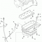 D1.7L DTI 0M055000 THRU 0M999999 Oil pan and level gauge