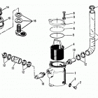 7.3L (BRAVO & MIE) DIESEL  NAV 444 V-8 1994-1996 0F060000 AND UP Seawater filter