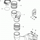 CMD 1.7 MS 120 I/L4 8810800 & Up Exhaust components