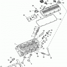 496 MAG EC (Base Model) 1A066166 THRU 1A350440 Головка цилиндра
