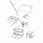 3.0LX    GM 181 I/L4  1996-1997 0F604000 THRU 0K999999 Oil pan and oil pump