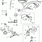 200  (2 BBL.)   GM 305 V-8  1987 0B525982 THRU 0B774444 Electrical components(ign. module mounted on distributor...