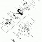 175  (2 BBL.)    GM 262 V-6  1987 0B527955 THRU 0B773242 Alternator(motorola #8mr2039k)