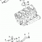 3.0L TDI 100 V6 BSP000904 & Up Water hoses and pipes