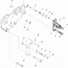 454 MAG. BRAVO MPI (GEN VI) GM 454 V-8 1996-1997 0F802350 THRU 0K999999 Shift bracket